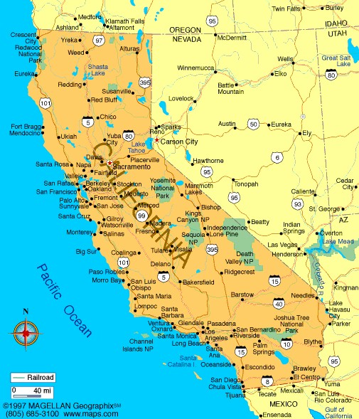 The Golden State of California